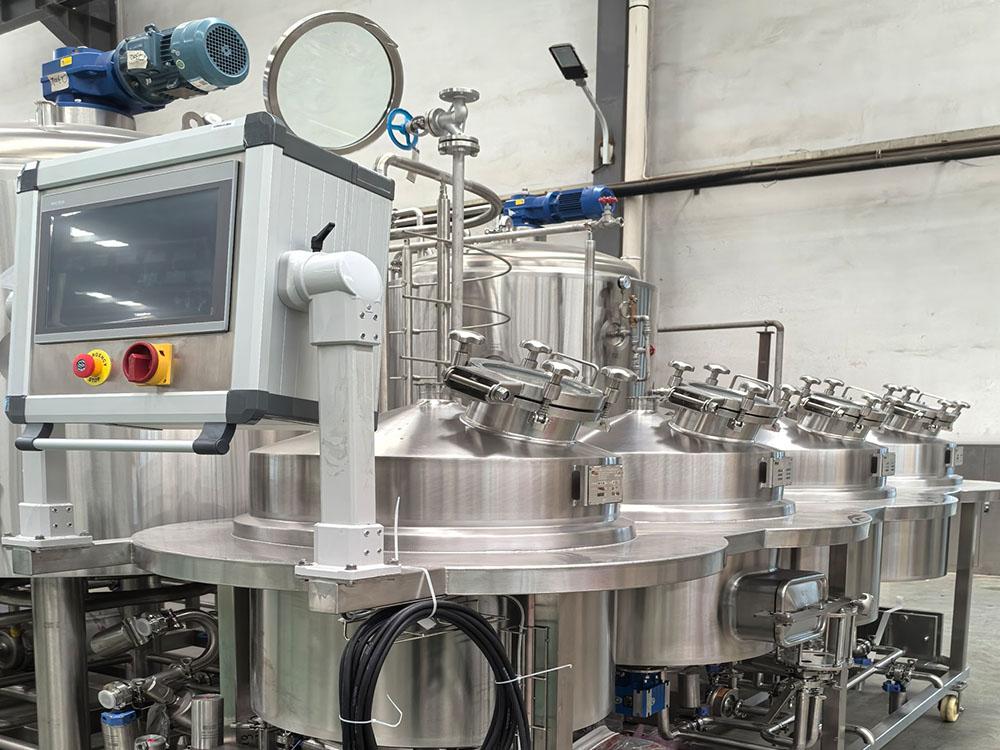 100L Four-Vessel Brewhouse System – Designed for Brewing Education and Innovation